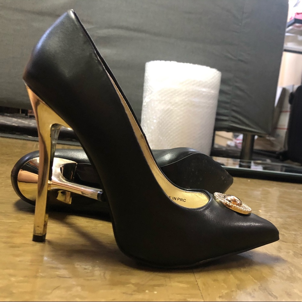 Versace Jeans Platform Heels (with a dust bag)